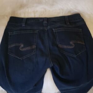 Women's Silver Blue Jeans